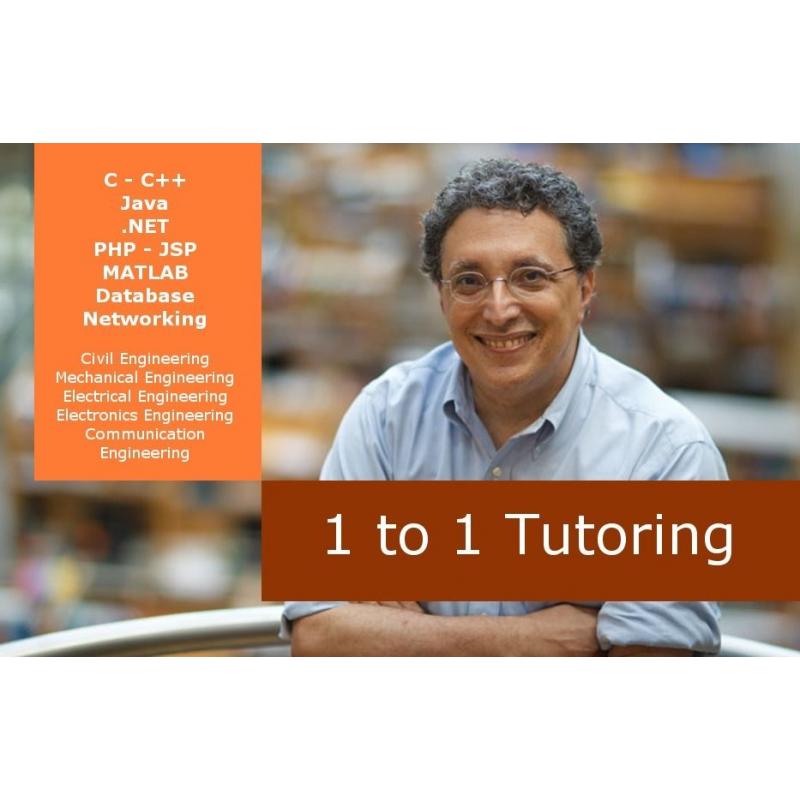 1-to-1 Tutor - Assignments, Dissertation, Database, JAVA, PHP, VB, SQL, XML, C, C++, C#, MYSQL, ASP