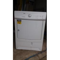 Zanussi ZDC37200W Condenser Dual Temperature 7 Kg Reverse action dryer