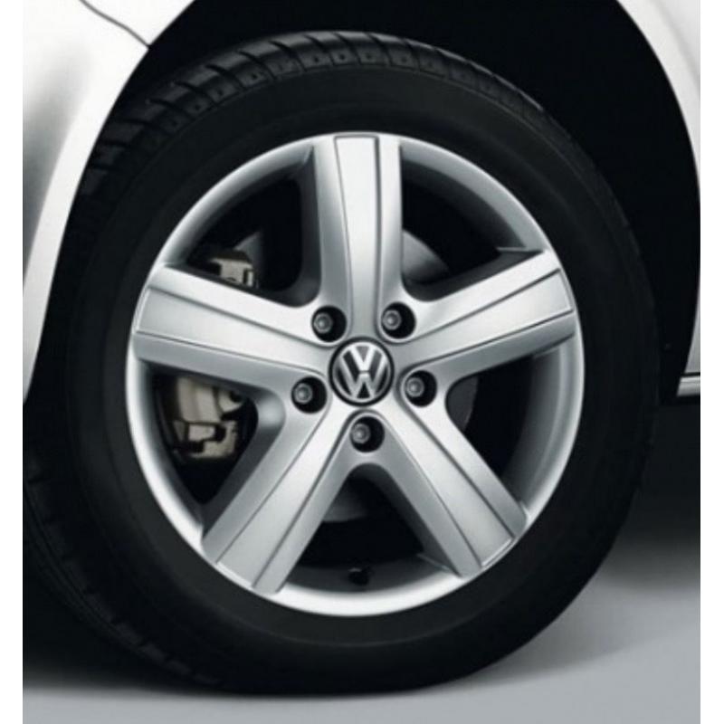 VW T5 17 Thunder Alloy Wheels and Bridgestone Tyres