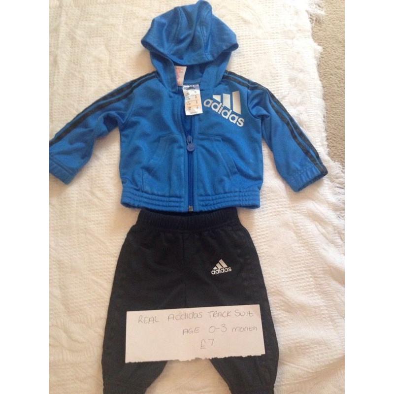 Real adidas tracksuit