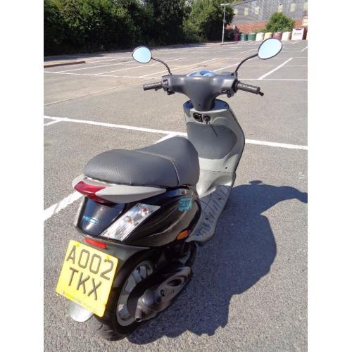 2002 PIAGGIO ZIP 50 2T SCOOTER MOPED 3 OWNER VGC 2731 MILES RUNS A1 NEW MOT &TAX