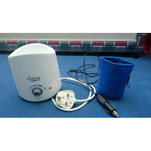 Electric and travel bottle warmer