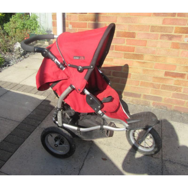 Mamma & Papas E3 sport three wheel all terrain buggy with swivel wheel