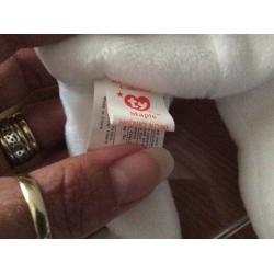 TY beanie baby- Maple double tush tag