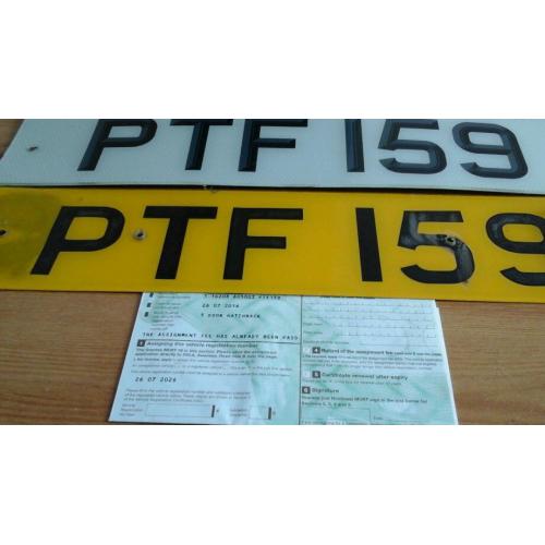 Cherished number plates