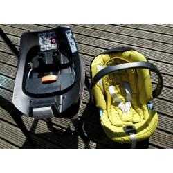 Cybex Aton car seat + isofix base