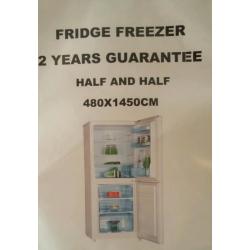 Fridge freezer boxed 2 year's warranty can deliver
