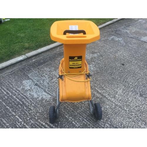 Garden Shredder Mucculloch MB 281