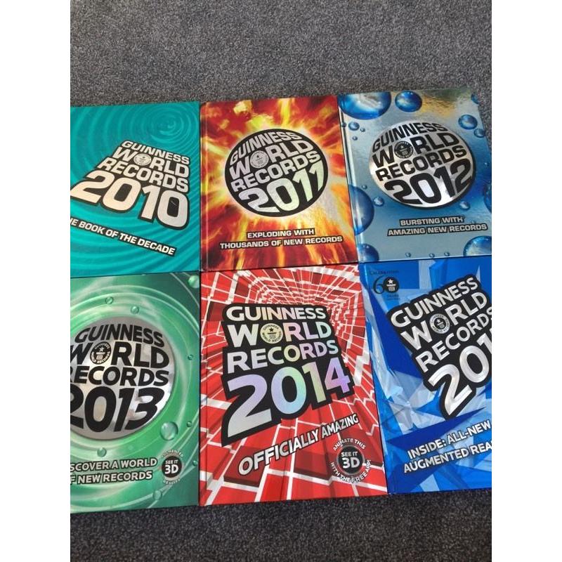 Guinness world record books