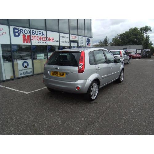 2008 08 FORD FIESTA 1.2 ZETEC BLUE 5d 75 BHP MOT MAY 2017 **** GUARANTEED FINANCE ****