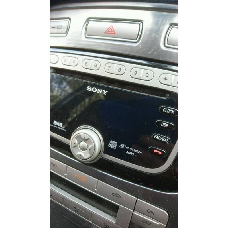 2010 Ford mondeo 6 disk mp3 headunit