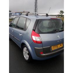 RENAULT SCENIC DYNAMIQUE, 1.6, 56 PLATE, BLUE, FULL YEARS MOT