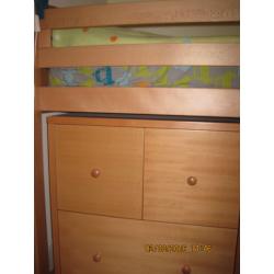 Aspace Solid Beech Mid Sleeper Raised Bed