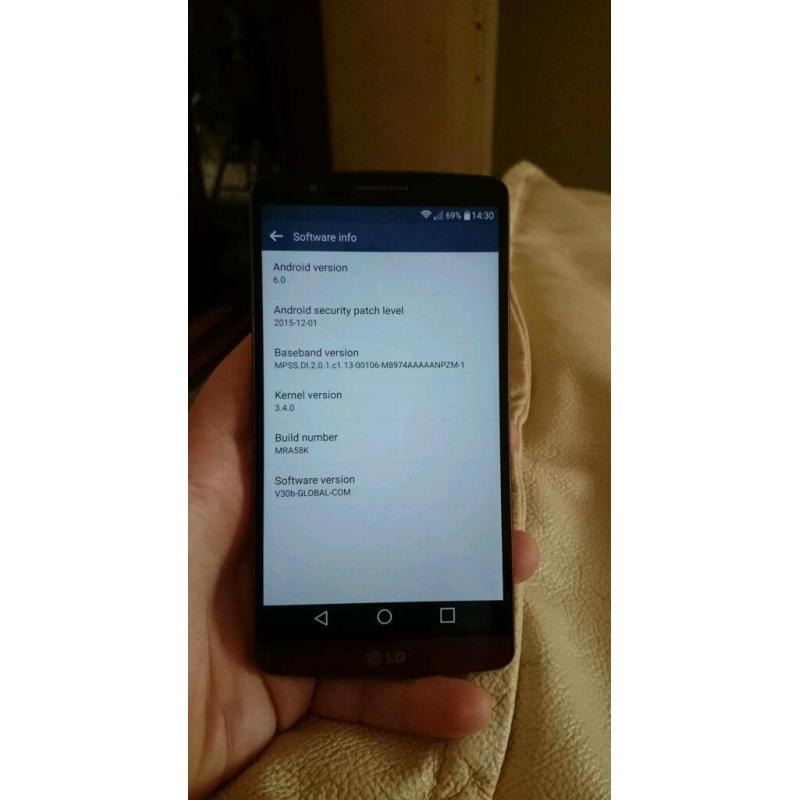 LG G3 D855 16gb Burgundy