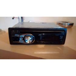 JVC pull out car stereo