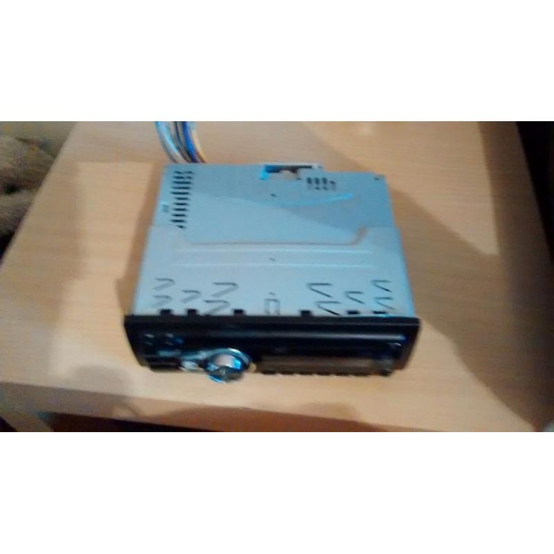 JVC pull out car stereo
