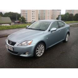 lexus is 220d se turbo diesel 2008 08 plate