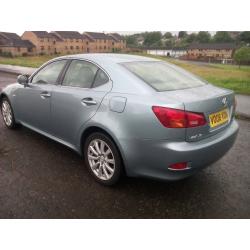 lexus is 220d se turbo diesel 2008 08 plate