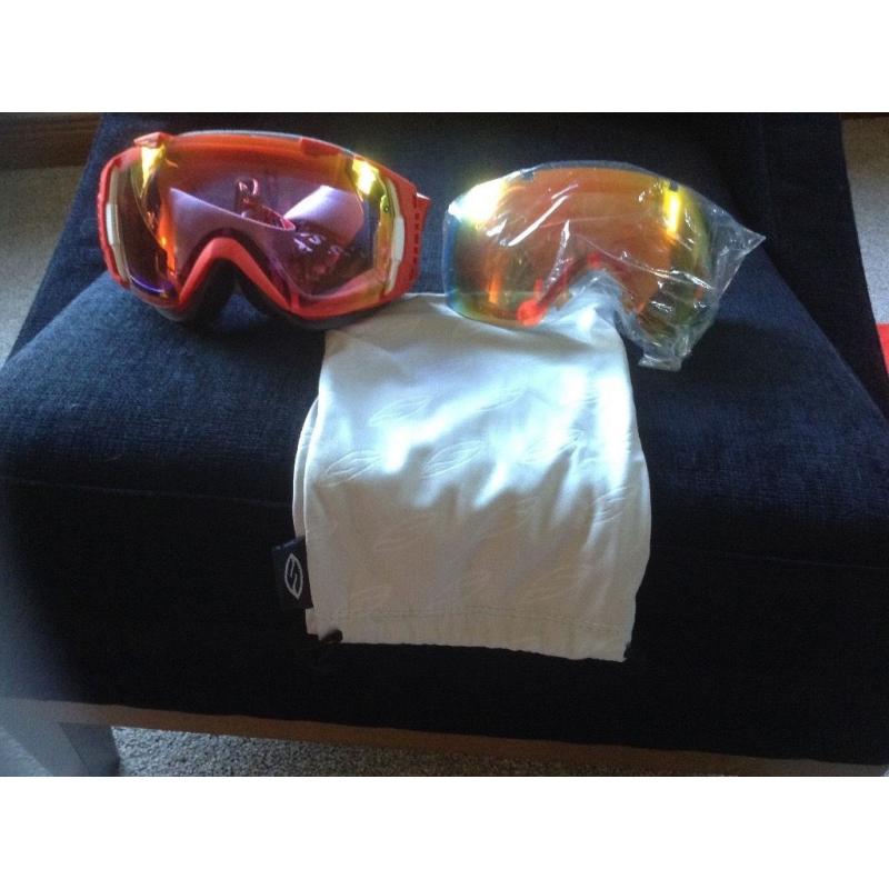 Smith Optic ski goggles with quick change lenses