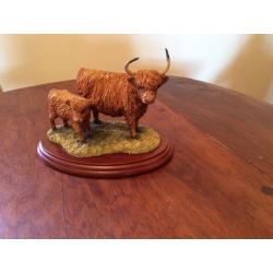 Highland Cow and Calf