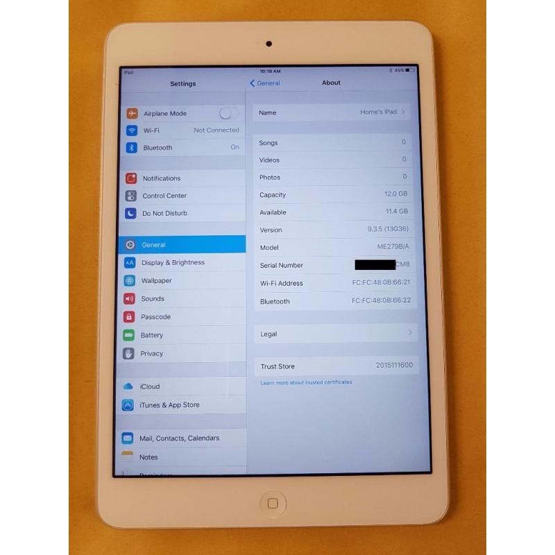 Apple iPad mini 2 16GB, Wi-Fi,- White
