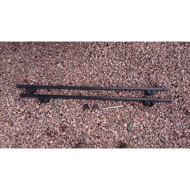 Summit 500 series roof bars - fit cars with factory roof rails