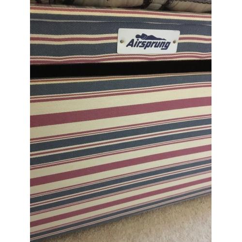 Double Bed Divan Base & Mattress