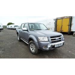 FORD RANGER THUNDER DOUBLE CAB 3.0 TDCI 4WD AUTO FULL LEATHER 2008