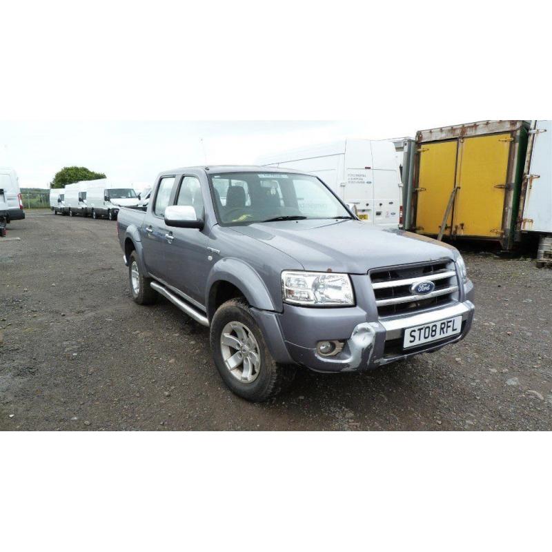 FORD RANGER THUNDER DOUBLE CAB 3.0 TDCI 4WD AUTO FULL LEATHER 2008