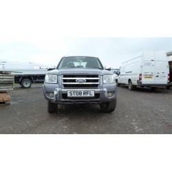 FORD RANGER THUNDER DOUBLE CAB 3.0 TDCI 4WD AUTO FULL LEATHER 2008
