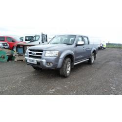 FORD RANGER THUNDER DOUBLE CAB 3.0 TDCI 4WD AUTO FULL LEATHER 2008