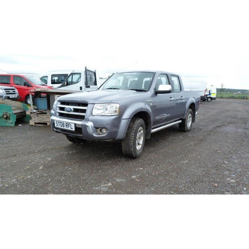 FORD RANGER THUNDER DOUBLE CAB 3.0 TDCI 4WD AUTO FULL LEATHER 2008