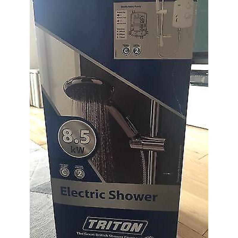 Triton Seville 8.5Kw White Electric Shower Brand New