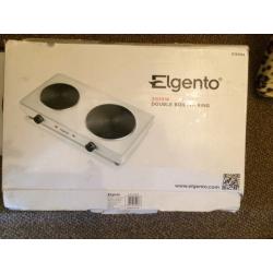 Two hob portable cooker