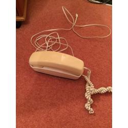 Two retro home telephones