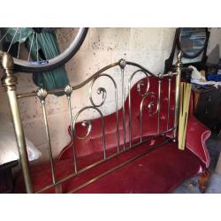Beautiful brass headboard