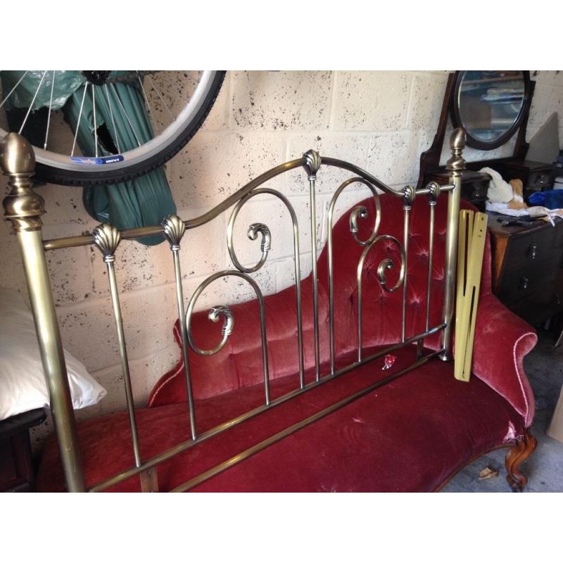 Beautiful brass headboard