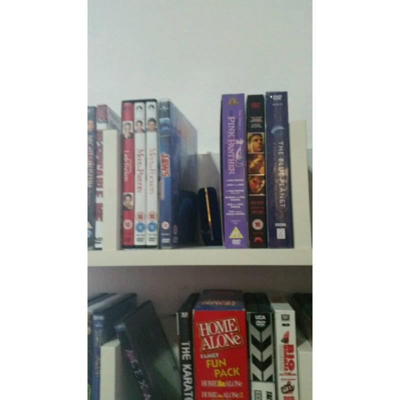 Selection of dvds
