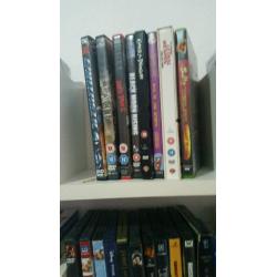 Selection of dvds