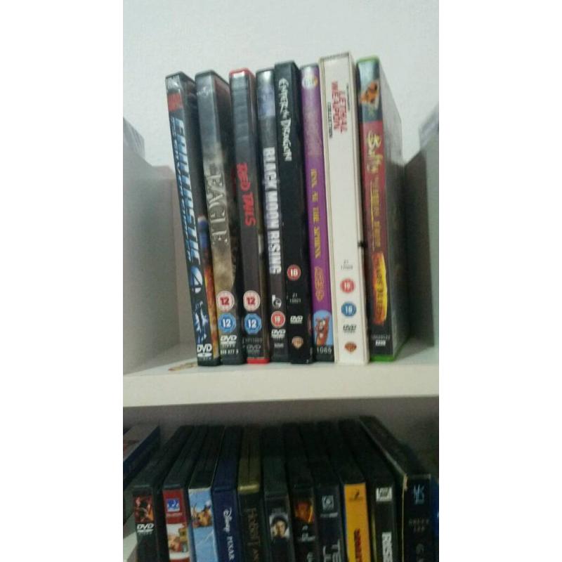 Selection of dvds