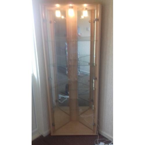 corner display unit