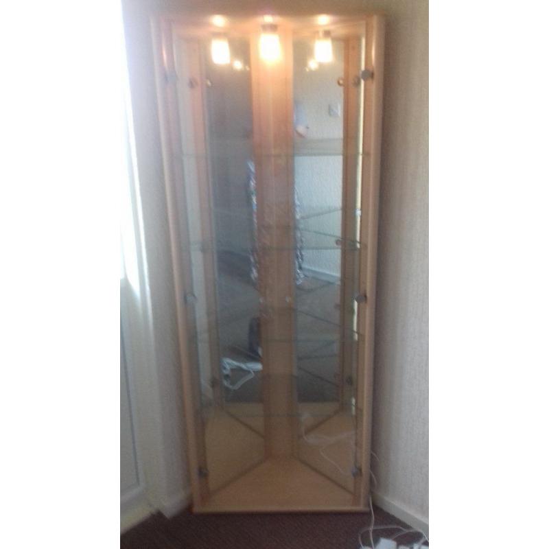 corner display unit