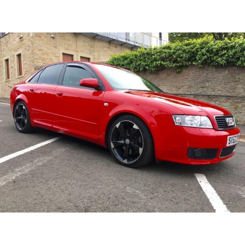 AUDI A4 1.8T (190 BHP) QUATTRO S LINE - UPGRADED ALLOYS, STUNNING CAR, VERY QUICK, NEW TIMING BELT
