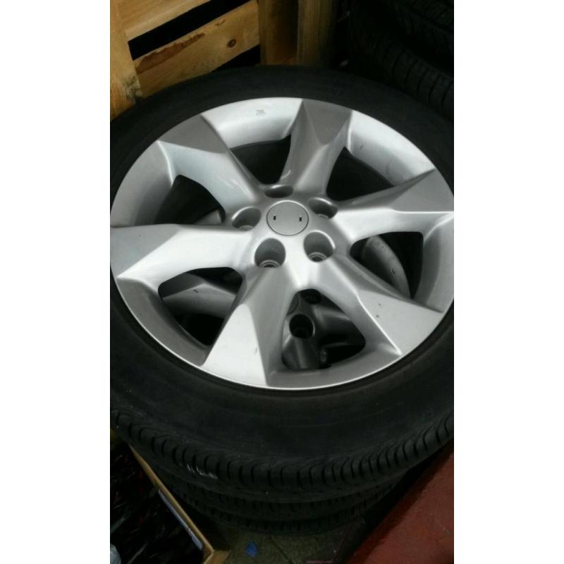 Alloy wheels