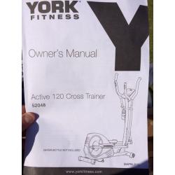 York active 120 cross trainer