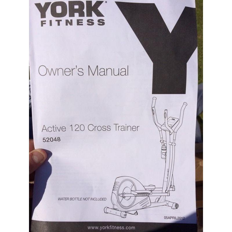 York active 120 cross trainer