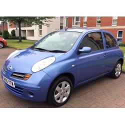 NISSAN MICRA 1.4 AUTO SVE WITH ONLY 17,000 MILES FROM NEW MOT FOR A FULL YEAR