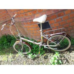 vintage foldup bycle ,great condition.