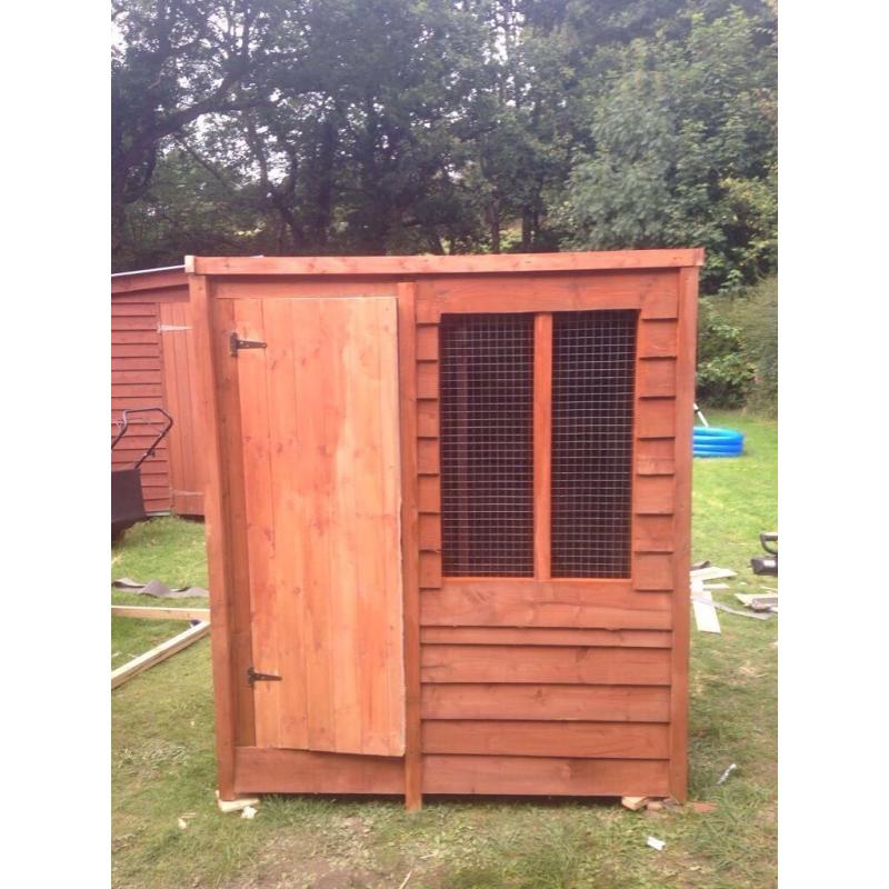Dog kennel brand new can be made to any measurements