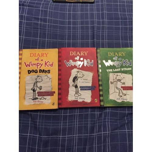 Diary of a wimpy kid books